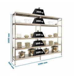 SIMONINOX INITIAL 5SS/2000x3290x500