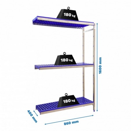 SIMONINOX ADITIONAL 3PP/1600x860x400