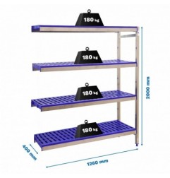 SIMONINOX ADITIONAL 4PP/2000x1260x400
