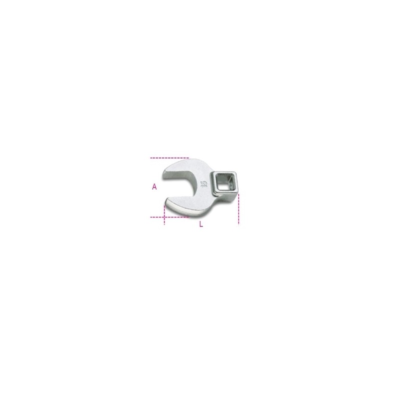 910CF 16 Llave de pata de gallo plana de 3/8&quot,