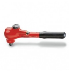 920MQ/55A Carraca reversible con cuadrado macho de 1/2&quot, con sistema de bloqueo, aislada