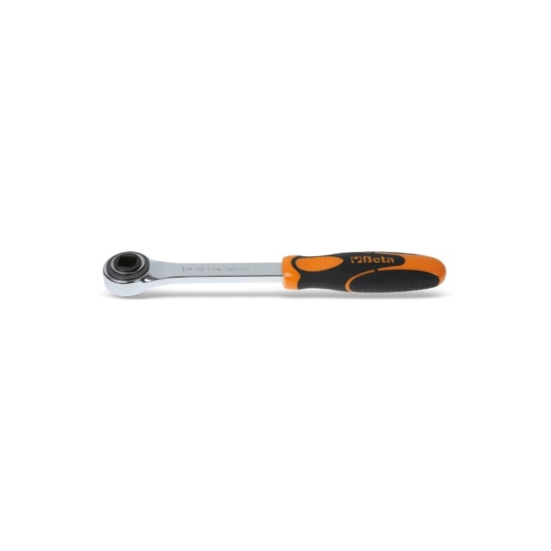 920/50F Carraca simple con cuadrado hembra de 1/2&quot,, cromada