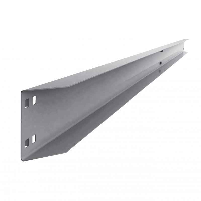 LARGUERO TALLER U122 1800 GRIS