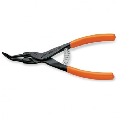 1037 140X13 Alicate para retenes exteriores de bocas acodadas 45°, con mangos recubiertos con PVC