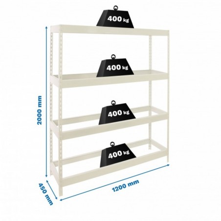 ECOFORTE 1204-4 BLANCO
