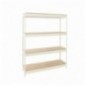 ECOFORTE 1204-4 CHIPBOARD BLANCO/MADERA