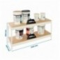 ECOFORTE 1206-2 CHIPBOARD 900 BLANCO/MADERA