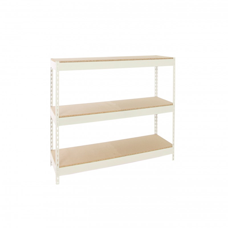 ECOFORTE 1206-3 CHIPBOARD BLANCO/MADERA