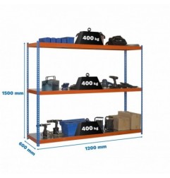ECOFORTE 1206-3 METAL 1500 AZUL/NARANJA/GALVA