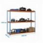 ECOFORTE 1206-3 METAL 1500 AZUL/NARANJA/GALVA