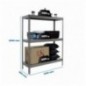 ECOFORTE 1206-3 METAL GRIS/GALVA