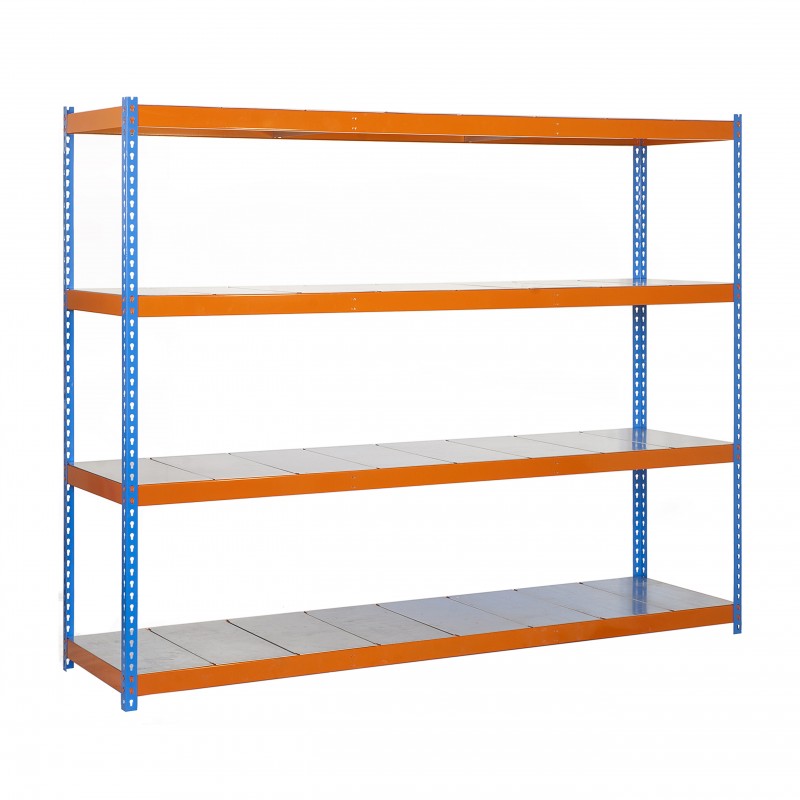 ECOFORTE 1206-4 METAL AZUL/NARANJA/GALVA