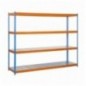 ECOFORTE 1206-4 METAL AZUL/NARANJA/GALVA