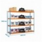 ECOFORTE 1206-4 METAL AZUL/NARANJA/GALVA