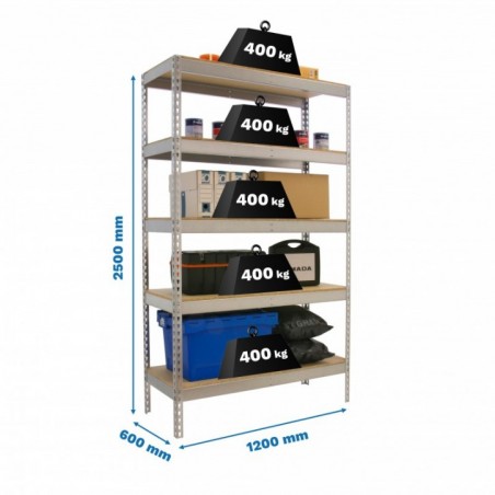 ECOFORTE 1206-5 CHIPBOARD 2500 GALVA/MADERA