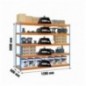 ECOFORTE 1206-5 CHIPBOARD AZUL/NARANJA/MADER
