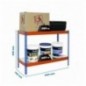 ECOFORTE 1207-2 METAL 900 AZUL/NARANJA/GALVA