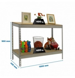 ECOFORTE 1504-2 CHIPBOARD 900 GALVA/MADERA