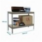 ECOFORTE 1504-2 CHIPBOARD 900 GRIS/MADERA