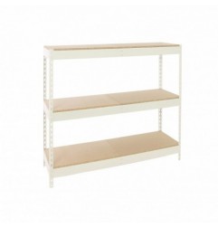 ECOFORTE 1504-3 CHIPBOARD BLANCO/MADERA