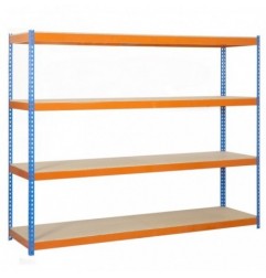 ECOFORTE 1504-4 CHIPBOARD AZUL/NARANJA/MADERA