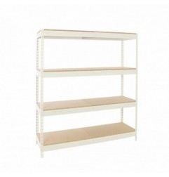 ECOFORTE 1504-4 CHIPBOARD BLANCO/MADERA