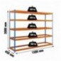 ECOFORTE 1504-5 AZUL/NARANJA