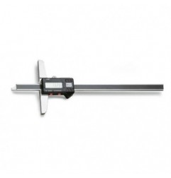 1657DGT/2 Calibres cursor de profundidad digital de acero inoxidable templado, en estuche de madera