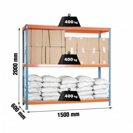 ECOFORTE 1506-3 CHIPBOARD AZUL/NARANJA/MADER