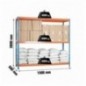 ECOFORTE 1506-3 CHIPBOARD AZUL/NARANJA/MADER
