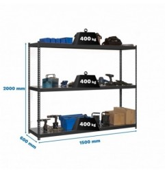 ECOFORTE 1506-3 METAL ANTRACITA/GALVA