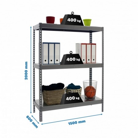 ECOFORTE 1506-3 METAL GRIS/GALVA