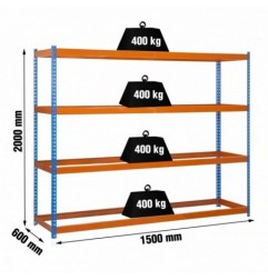 ECOFORTE 1506-4 AZUL/NARANJA