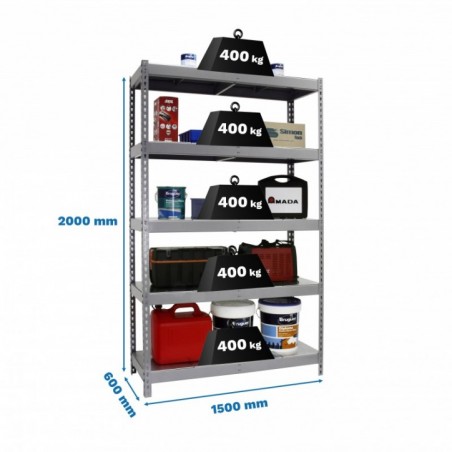 ECOFORTE 1506-5 METAL GRIS/GALVA
