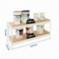 ECOFORTE 1507-2 CHIPBOARD 900 BLANCO/MADERA