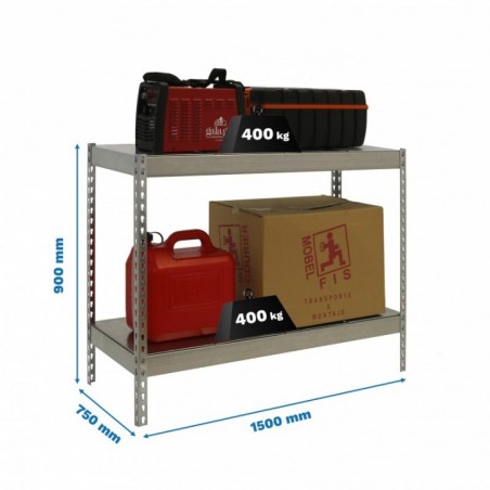 ECOFORTE 1507-2 METAL 900 GALVA/GALVA