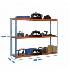 ECOFORTE 1507-3 METAL AZUL/NARANJA/GALVA