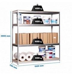 ECOFORTE 1507-4 CHIPBOARD GALVA/MADERA