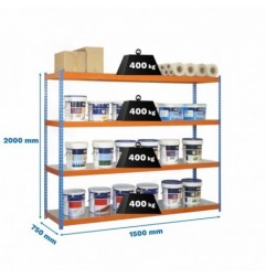 ECOFORTE 1507-4 METAL AZUL/NARANJA/GALVA