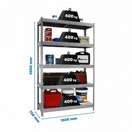 ECOFORTE 1507-5 METAL GRIS/GALVA