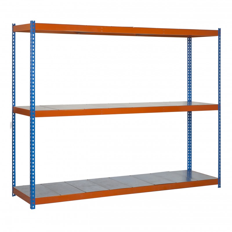 ECOFORTE 1804-3 METAL AZUL/NARANJA/GALVA