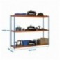 ECOFORTE 1804-3 METAL AZUL/NARANJA/GALVA