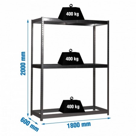 ECOFORTE 1806-3 ANTRACITA/ANTRACITA
