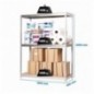 ECOFORTE 1806-3 CHIPBOARD GALVA/MADERA