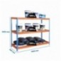 ECOFORTE 1806-3 REX AZUL/NARANJA