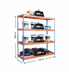 ECOFORTE 1806-4 2500 REX AZUL/NARANJA