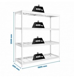 ECOFORTE 1806-4 2500 REX BLANCO