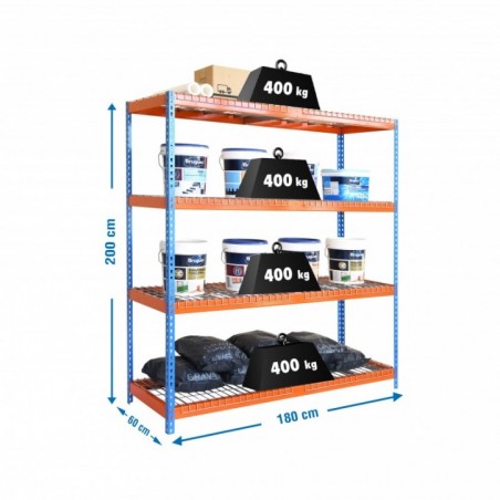 ECOFORTE 1806-4 REX AZUL/NARANJA