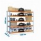 ECOFORTE 1806-5 CHIPBOARD AZUL/NARANJA/MADERA