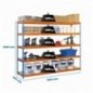 ECOFORTE 1806-5 METAL AZUL/NARANJA/GALVA